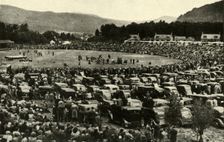 A Highland Gathering at Braemar c1948. Creator: Unknown