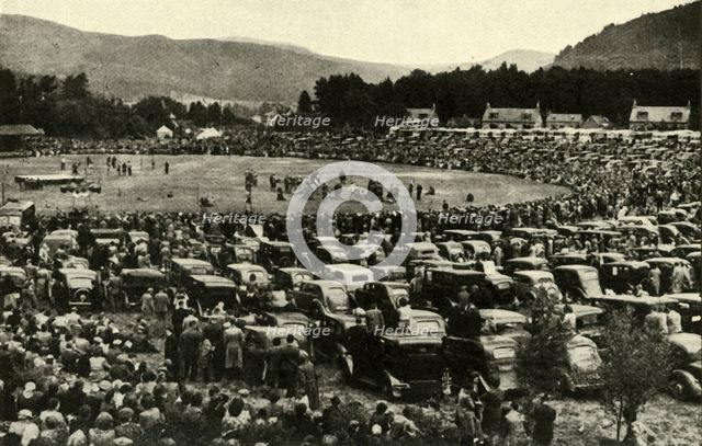 'A Highland Gathering at Braemar', c1948. Creator: Unknown.