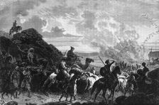 A Hill Tribe on the March c1891. Creator: James Grant