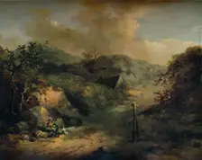 A Hillside with Tramps reposing c1793. Artist: George Morland