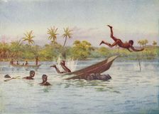 A Hippopotamus Hunt in Central Africa 1924