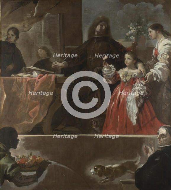 A Homage to Velázquez, ca 1692-1700. Creator: Giordano, Luca (1632-1705).