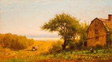 A Home by the Seaside (image 1 of 2), c1872. Creator: Worthington Whittredge