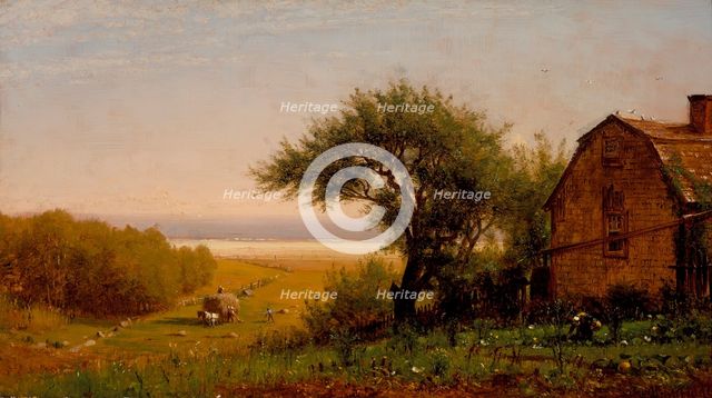 A Home by the Seaside (image 2 of 2), c1872. Creator: Worthington Whittredge.