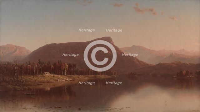 A Home in the Wilderness, 1866. Creator: Sanford Robinson Gifford (American, 1823-1880).