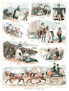 'A Holiday by the Sea 1888. Creator: Unknown