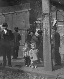 A holiday, Chinatown, San Francisco, between 1896 and 1906. Creator: Arnold Genthe