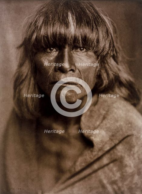 A Hopi Man, 1921. Creator: Edward Sheriff Curtis.