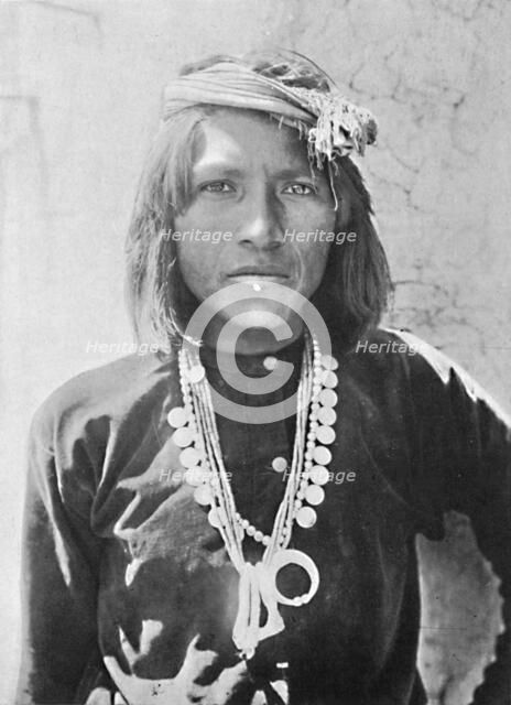 A Hopi Indian of Arizona, 1912. Artist: CC Pierce & Co.