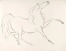 A Horse, 1825-1839. Creator: James Howe