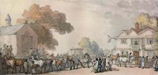 A Horse Fair at Southampton c1820, (1918). Artist: Thomas Rowlandson