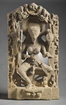 A Horse-Headed Yogini, 11th century. Creator: Unknown