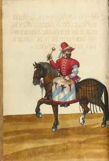 A Horseman with a Drum, about 1560-1570. Creator: Unknown