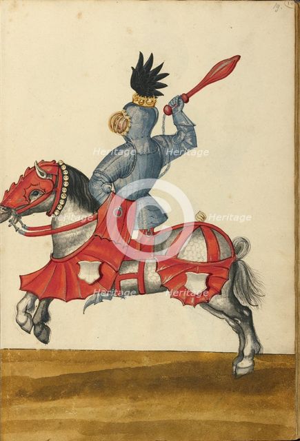 A Horseman in Armor, about 1560-1570. Creator: Unknown.