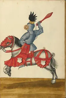 A Horseman in Armor, about 1560-1570. Creator: Unknown