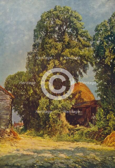 'A Hot Day On The Lower Icknield Way', 1935. Artist: Alexander Jamieson.