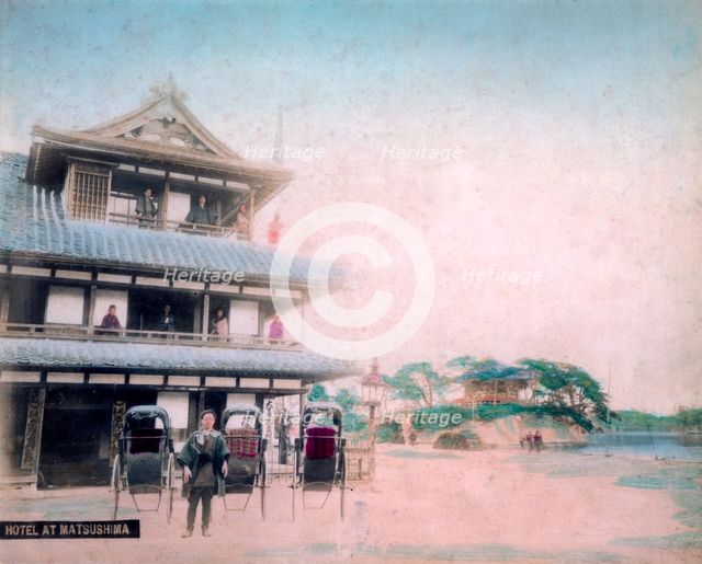 A hotel in Matsushima, Miyagi Prefecture, Japan. Artist: Unknown