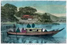A house-boat in Japan 1888