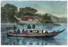 A house-boat in Japan 1888