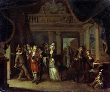 A House Concert 18th century. Artist: Jan Josef Horemans the elder