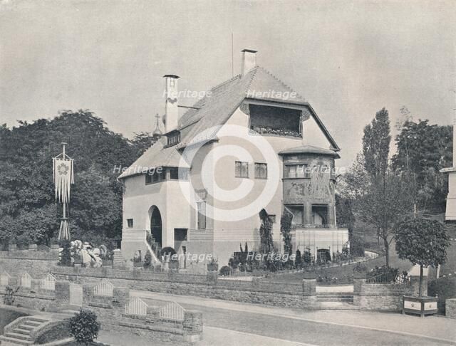 A house designed by Hans Christiansen, c1901 (1901-1902). Artist: Unknown.