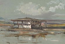 A House in Turkey, 1820-60. Creator: Alexandre Gabriel Decamps