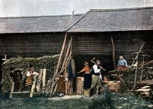 A house in Dalarna, Sweden, c1890. Artist: L Boulanger