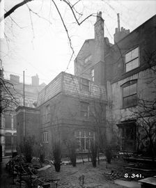 A house in Parliament Street, London, c1890