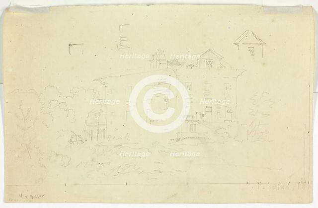 A House, n.d. Creator: Pierre Antoine Mongin.