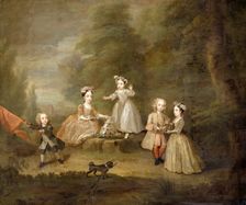 A house of cards 1730. Creator: William Hogarth