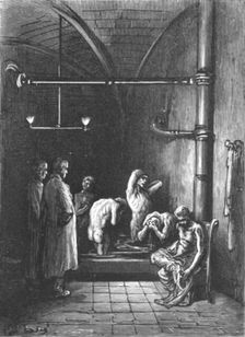 A House of Refuge - In the Bath 1872. Creator: Gustave Doré