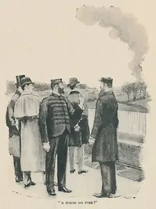 A House On Fire? 1892. Artist: Sidney E Paget