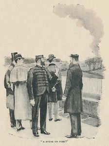 A House On Fire? 1892. Artist: Sidney E Paget