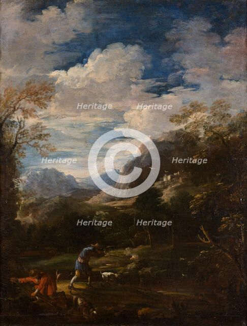 A Hunt, 1st quarter of 18th century. Creator: Antonio Maria Marini.