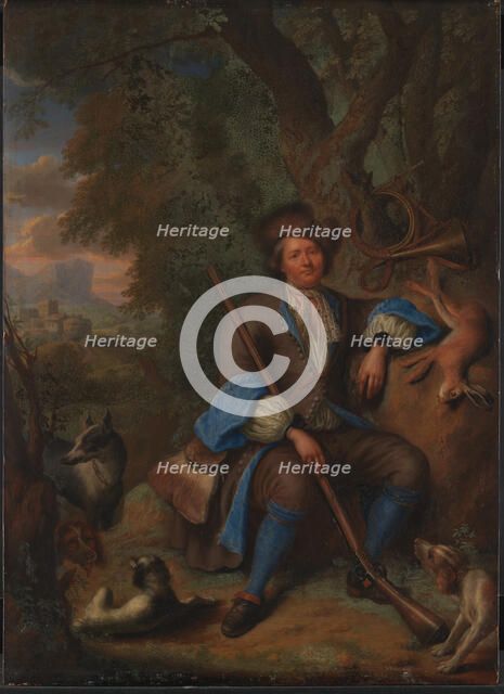 A Hunter, 1670-1682. Creator: Pieter Leermans.