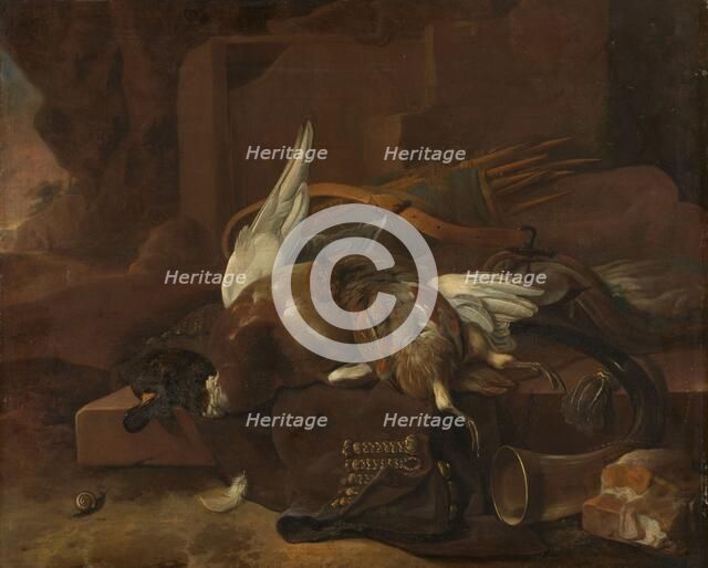 A Hunter's Bag, 1660-1695. Creator: Melchior d'Hondecoeter.