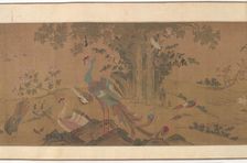 A Hundred Birds Worship the Phoenixes, Qing dynasty, 18th century. Creator: Unknown