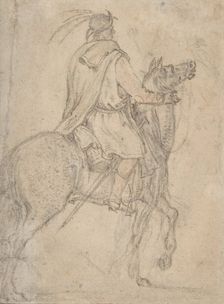 A Hungarian Horseman, late 16th-mid 17th century. Creator: Roelandt Savery