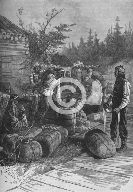 'A Hudson Bay Company's Post', 1902. Artist: Unknown.