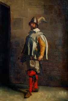 A Huguenot 19th century. Artist: Jean Louis Ernest Meissonier