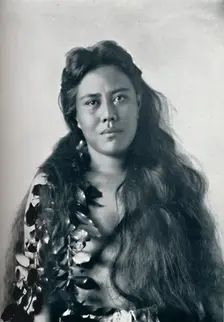 A Hula dancer, Honolulu, Hawaii, 1902