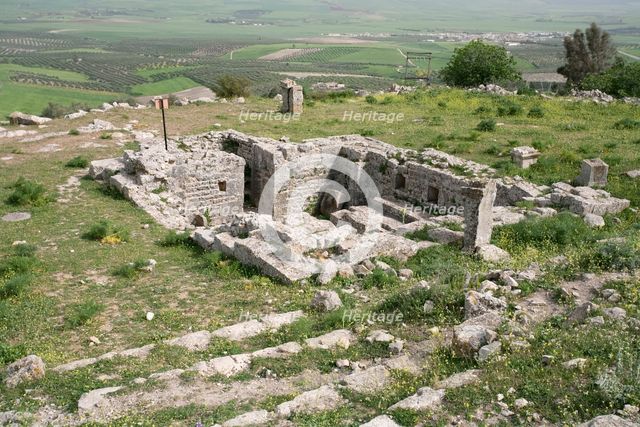 A hypogeum at Dougga (Thugga), Tunisia. Creator: Samuel Magal.