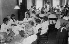 A.I.C.P., Miss Bruere's Women Workers, 1917 or 1918. Creator: Bain News Service