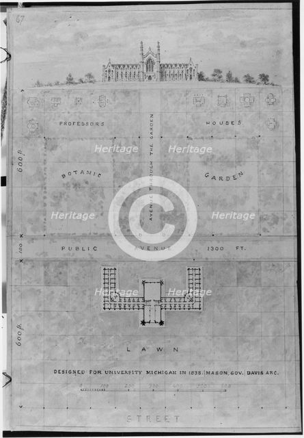 A. J. Davis, Scrapbook V,.n.d., n.d.. Creator: Alexander Jackson Davis.