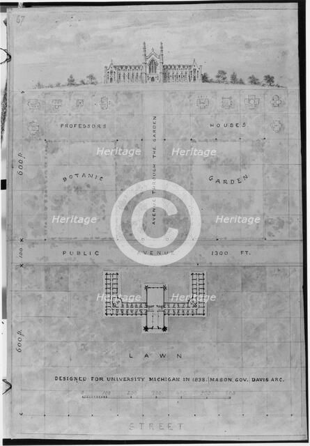 A. J. Davis, Scrapbook V,.n.d., n.d.. Creator: Alexander Jackson Davis.