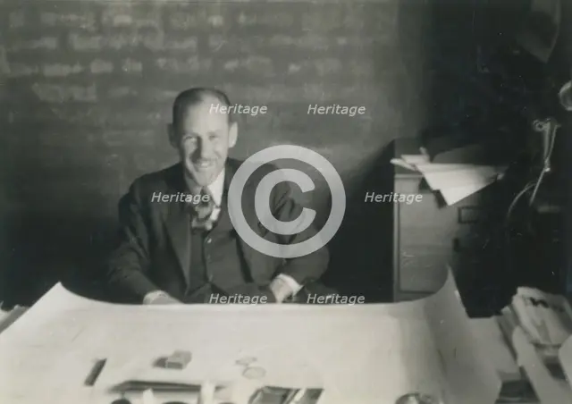 A.J. Dee, Mosman Council engineer, 1935. Creator: Unknown.