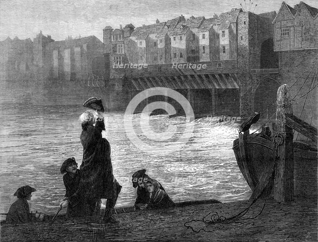 "A Jacobite's Farewell", by T. Green, in the exhibition of the Royal Academy, 1872. Creator: Unknown.
