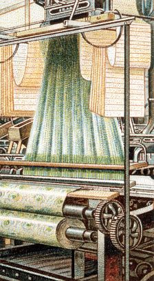 A Jacquard Loom, 1915