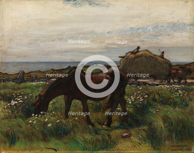 A Jade, 1898. Creator: Nils Kreuger.