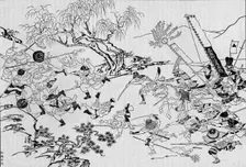 A Japanese artist's picture of Japan's invasion of Korea in 1592 (1907)
